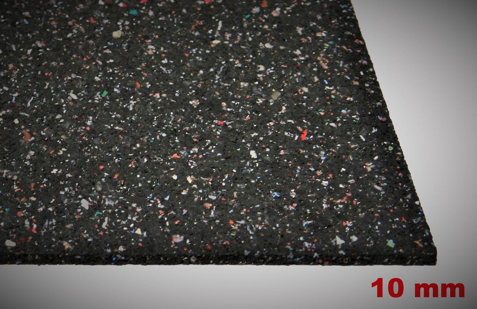 Gummimatte Anti-Vibrationsmatte 100 x 60 x 1cm SZAGATO Antirutschmatte Bautenschutzmatte Gummigranulatmatte Kofferraummatte Anti-Rutschmatte