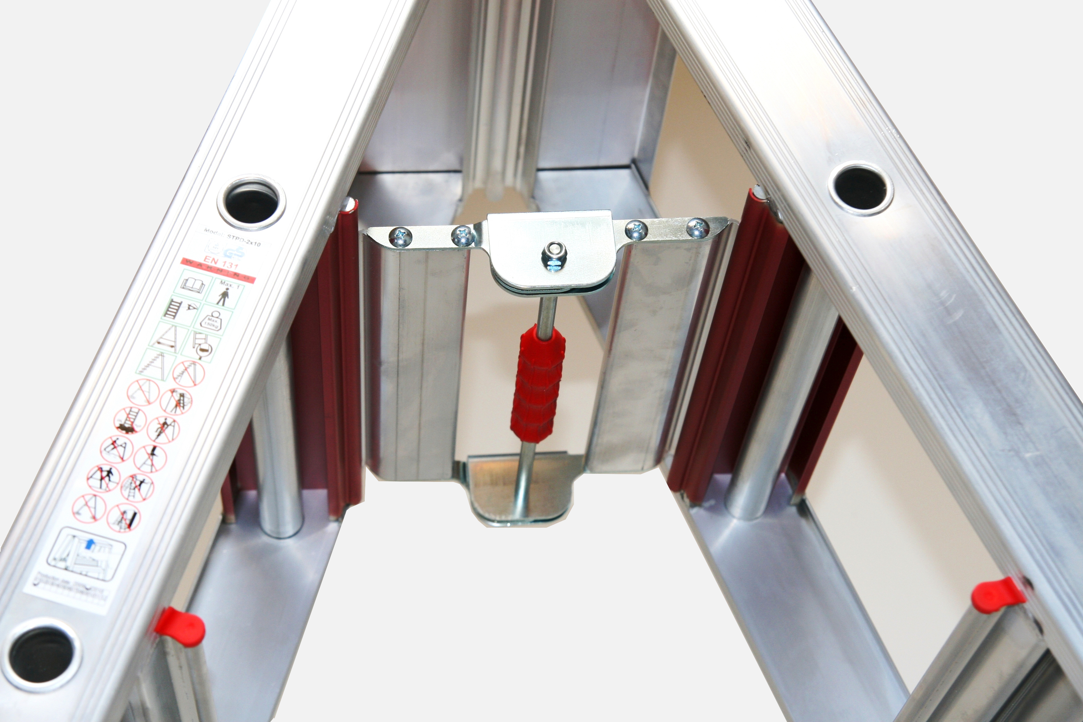 Stehleiter Profi Alu SZAGATO Leiter Alu Stehleiter Bockleiter Haushaltsleiter  