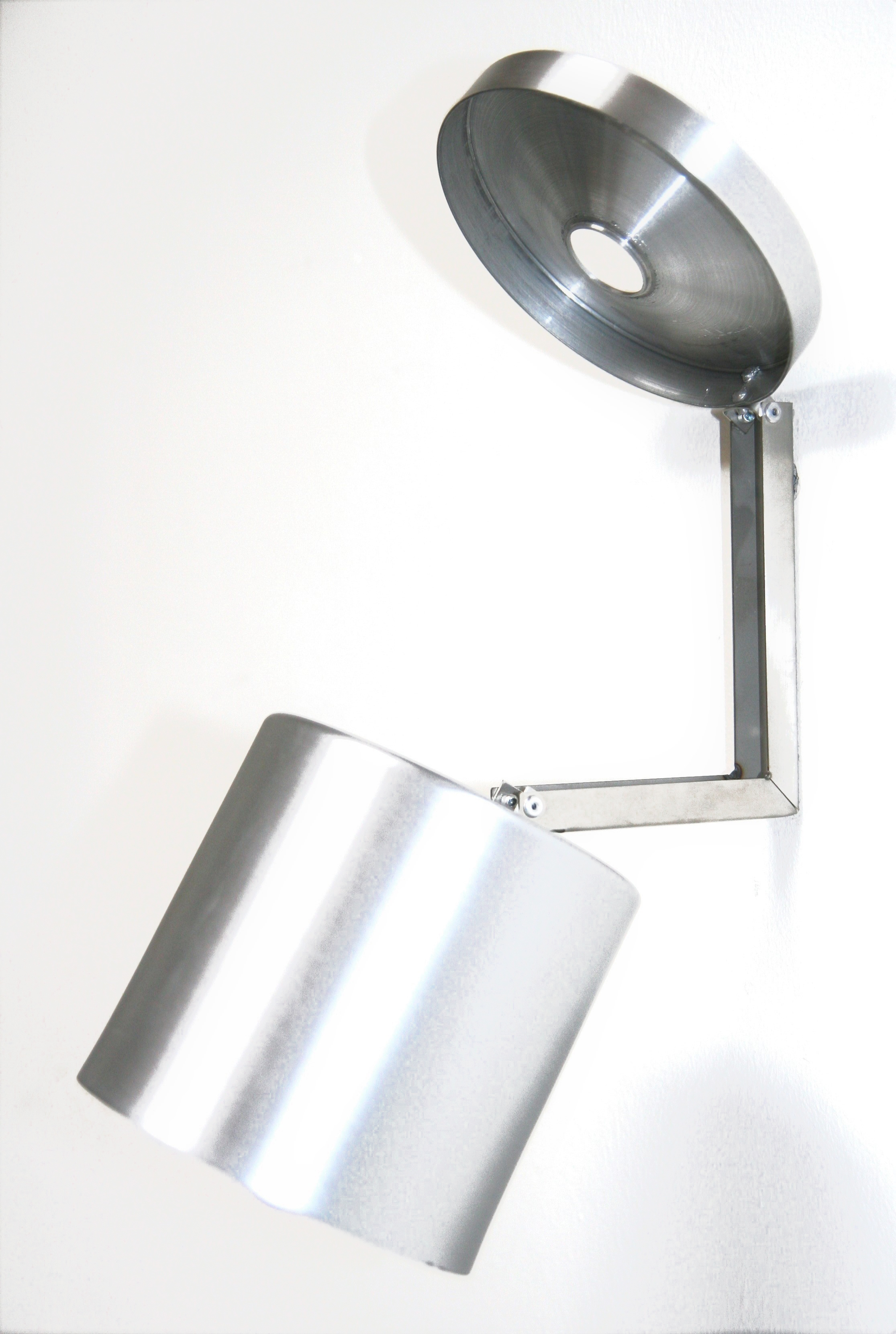 Wand Aschenbecher Aluminium SZAGATO Ø15x15cm 1 ltr. SZAGATO Wand Aschenbecher outdoor Aschenbecher Wandmontage Aschenbecher draussen outdoor