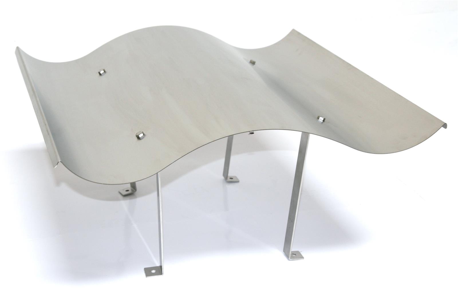 Schornsteinabdeckung Edelstahl 83x57cm starr  No. 4 SZAGATO Made in Germany Kaminhaube Edelstahl Kaminabdeckung Schornsteinhaube Schornsteinabdeckung