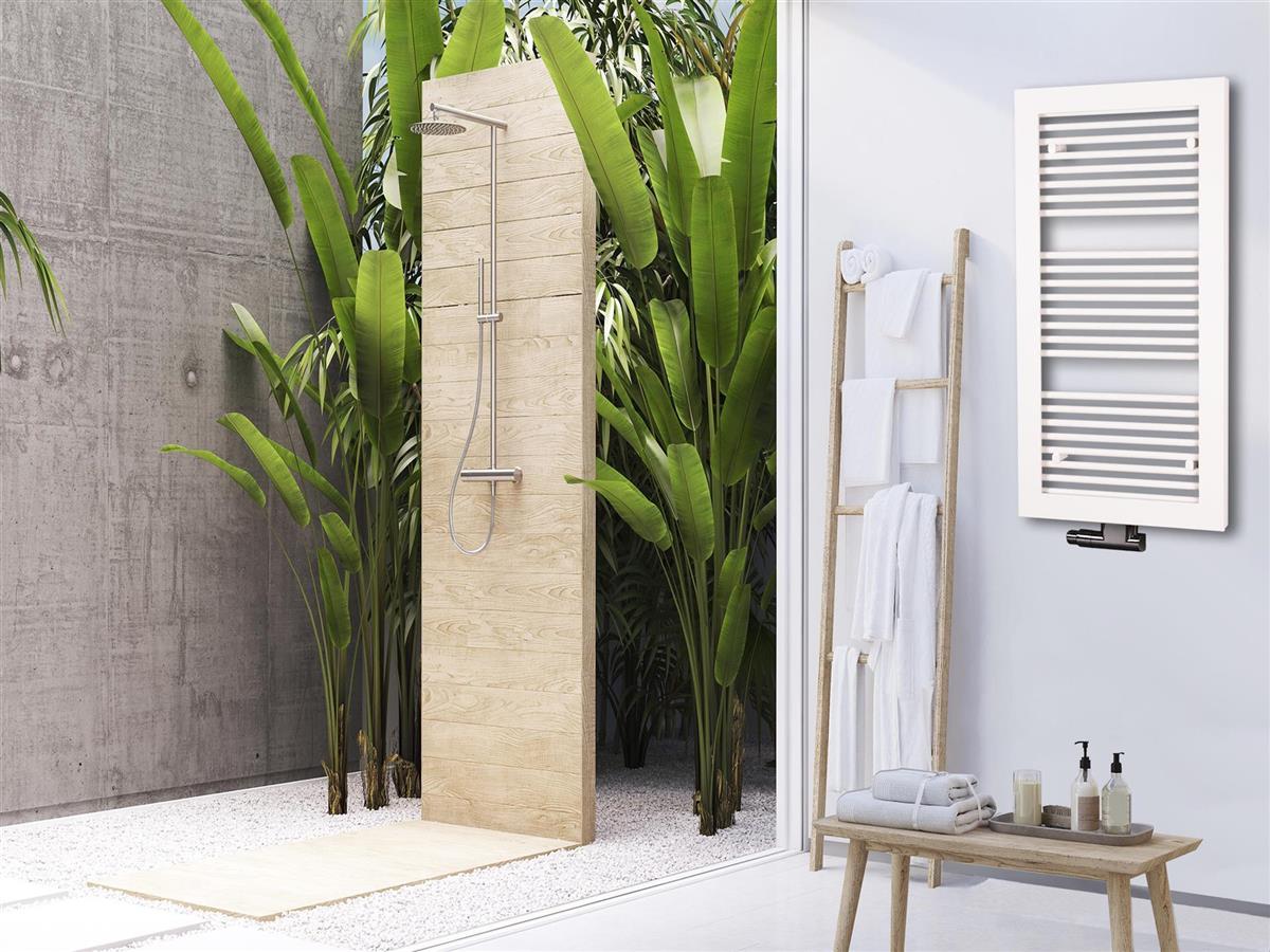 BADHEIZKÖRPER Design Window 2 121x60cm 870 Watt weiß SZAGATO Designheizkörper Handtuchheizkörper mit Mittelanschluss Handtuchwärmer