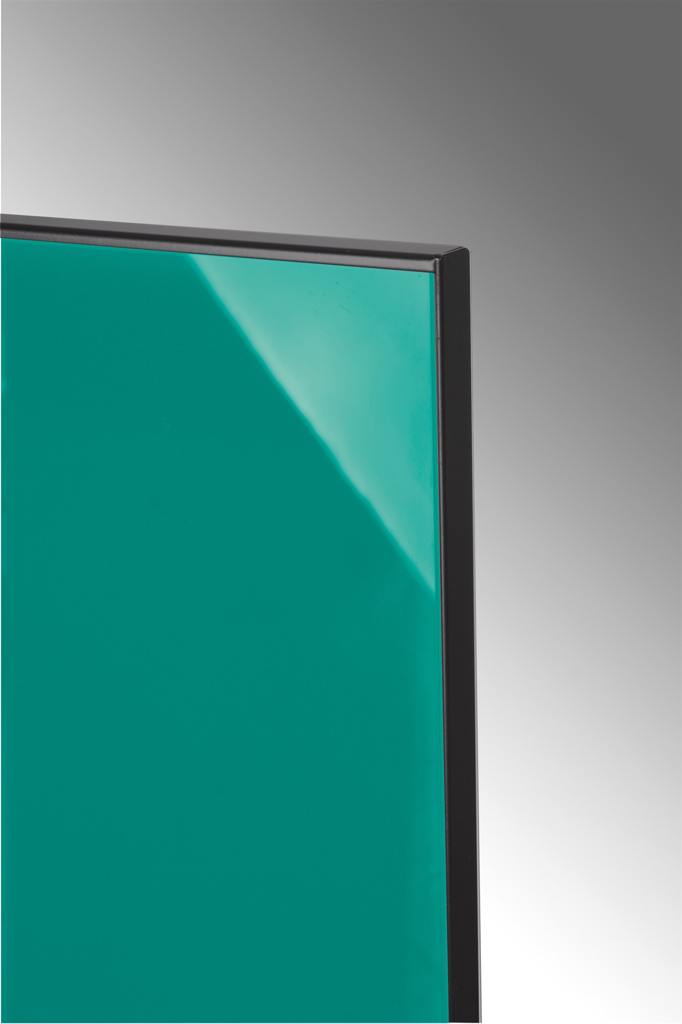 BADHEIZKÖRPER mit Glas Montevideo 5 Glasfront 120x47cm 1458Watt türkis SZAGATO Designheizkörper Handtuchheizkörper mit Mittelanschluss Handtuchwärmer