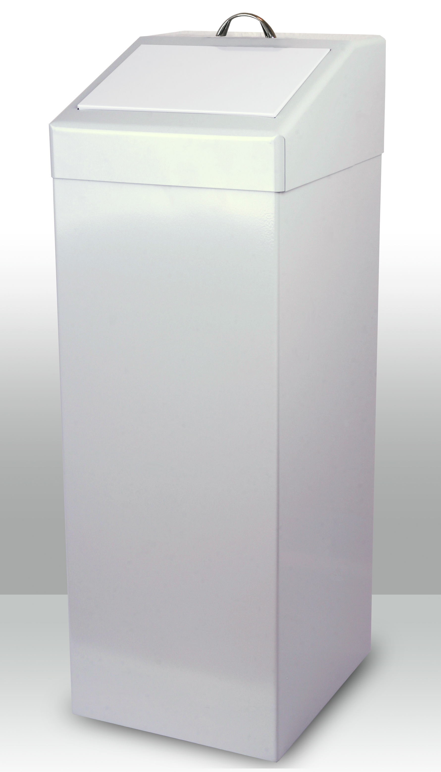 Abfallbehälter 87 ltr + Innenbehälter 90x34x38cm weiß SZAGATO Abfallbehälter Abfalleimer Abfallsammler Mülleimer großes Volumen Wertstoffsammler groß