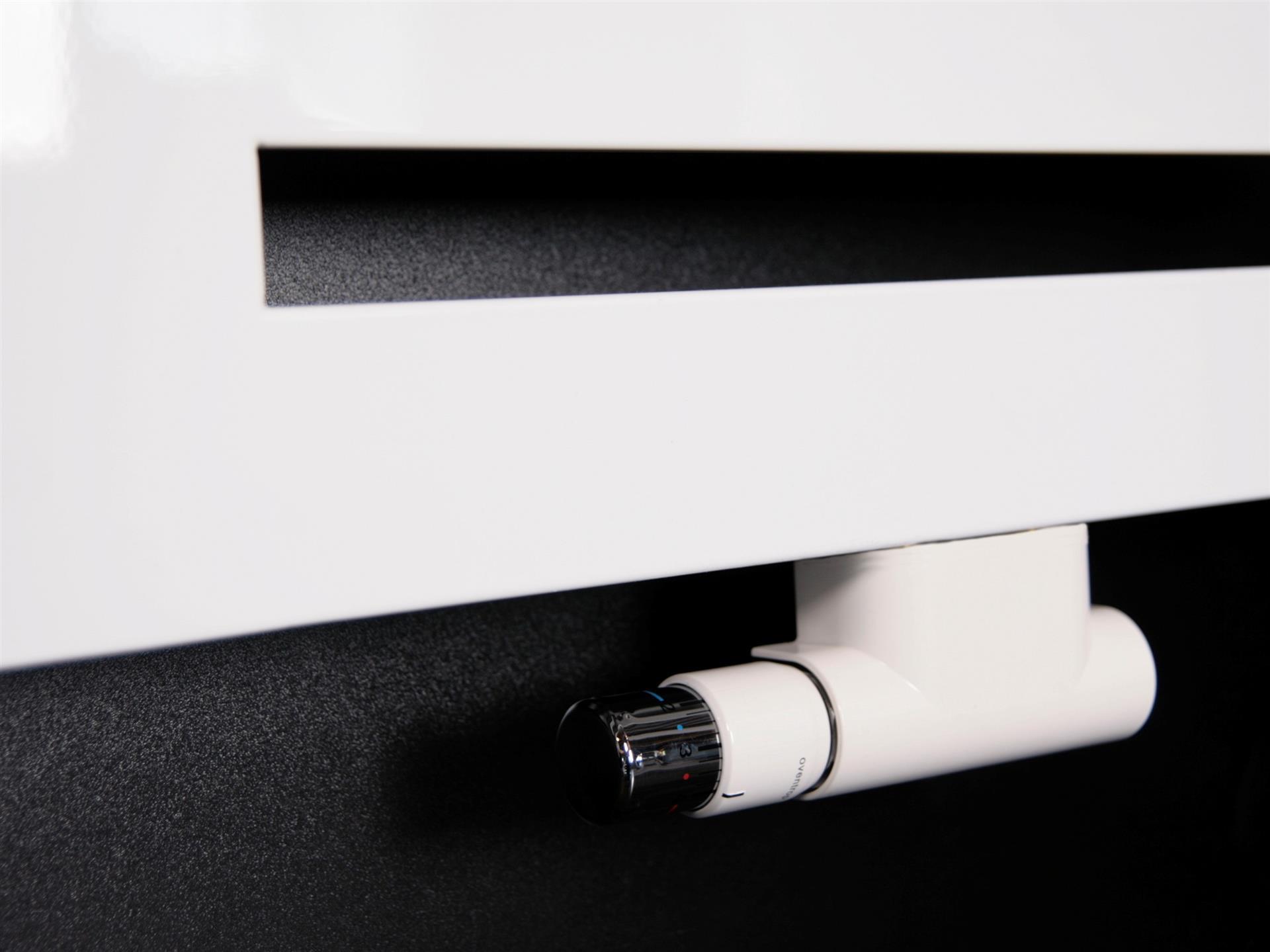 BADHEIZKÖRPER Design Zebra 3 175x60cm 1302 Watt weiß SZAGATO Designheizkörper Handtuchheizkörper mit Mittelanschluss Handtuchwärmer