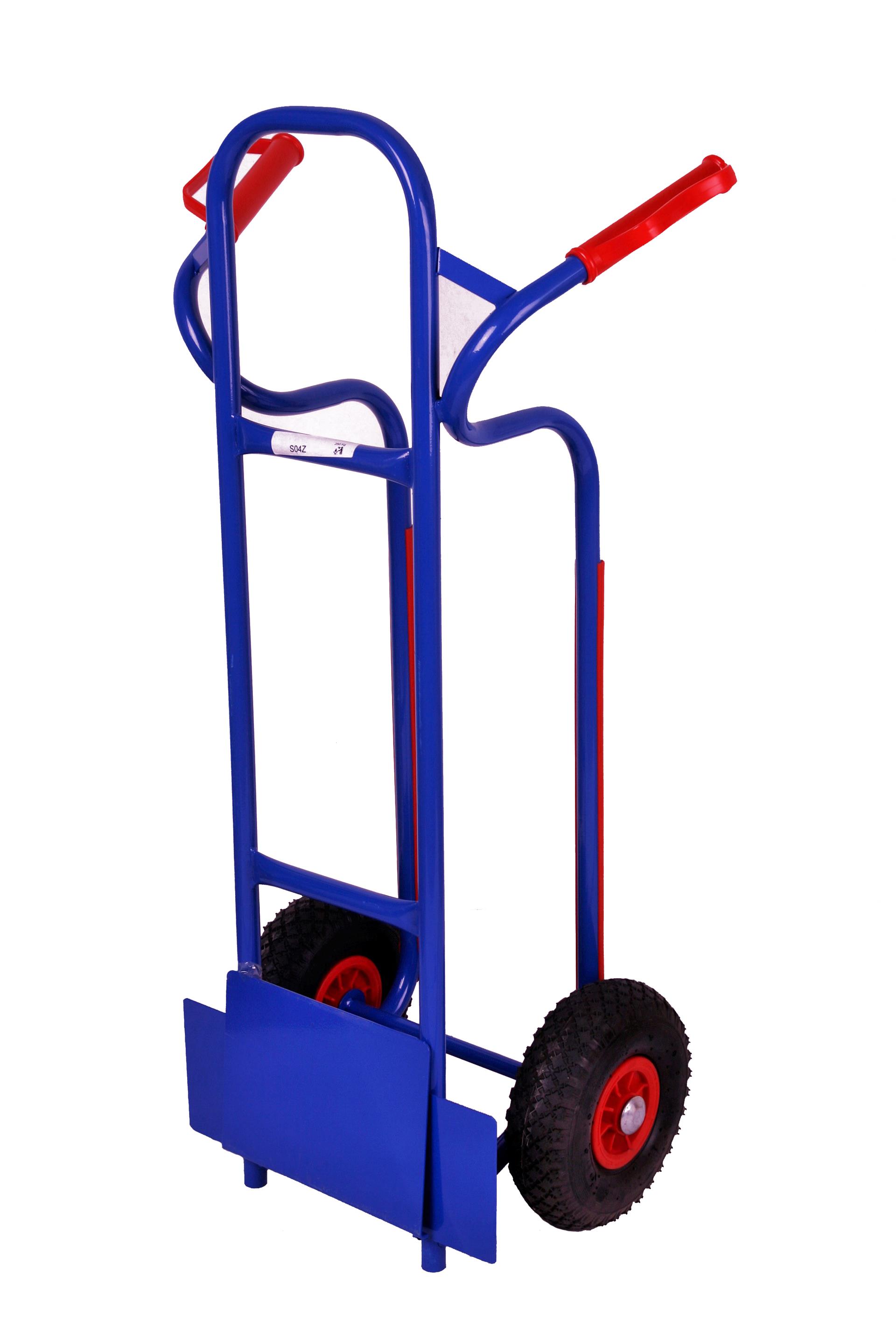 Sackkarre Gleitkufen 250 kg klappbar Vollgummi 111x50x53cm blau SZAGATO Transportkarre klappbar Sackkarre Stahl Sackkarre klappbar Gleitkufe kaufen