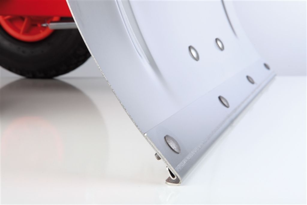 Schneeräumer mit Rädern / Schneefuchs 119x73x38cm Edelstahl SZAGATO Made in Germany Schneeschieber mit Rädern Schneeschieber auf Rädern mit Rad