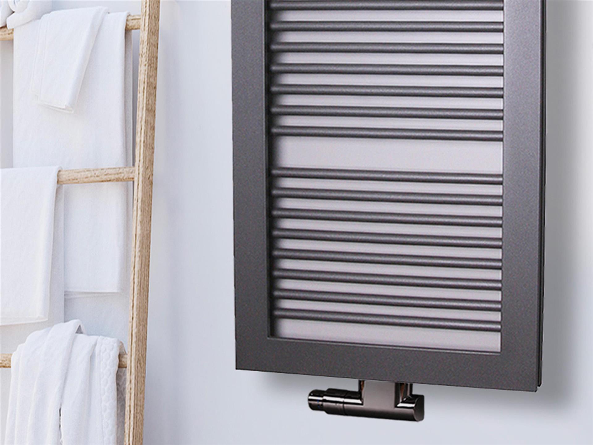 BADHEIZKÖRPER Design Window 2 121x60cm 870 Watt anthrazit moonstone SZAGATO Designheizkörper Handtuchheizkörper mit Mittelanschluss Handtuchwärmer