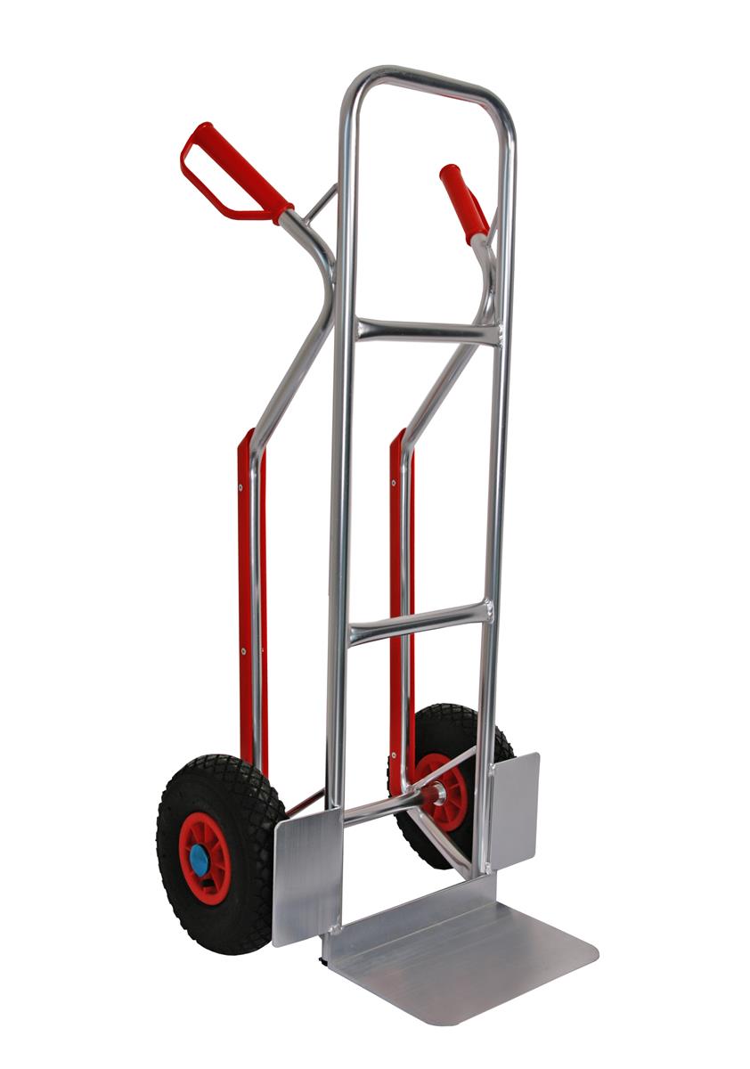 Sackkarre ALU Gleitkufen 200 kg 117x46x54 SZAGATO Transportkarre klappbar Sackkarre Aluminium Sackkarre Alu klappbar ALU Sackkarre Gleitkufe kaufen