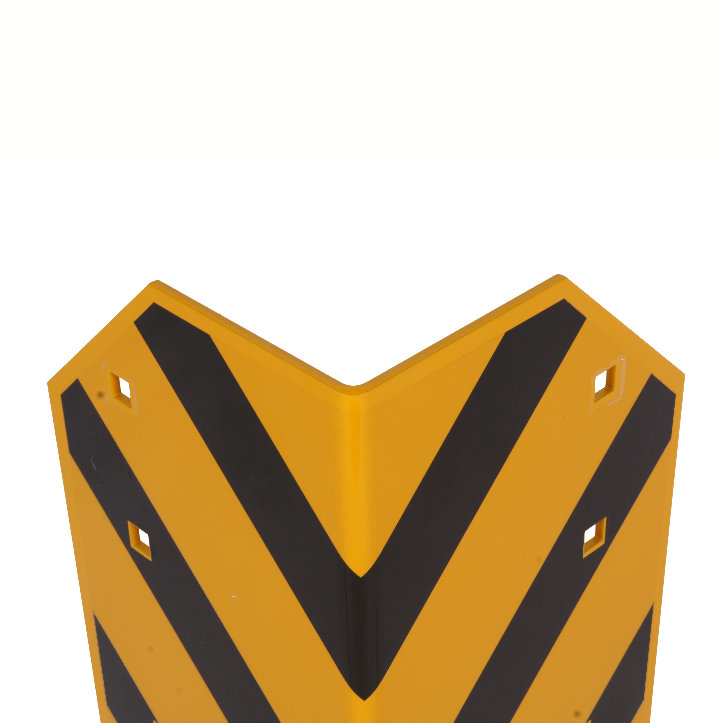 Rammschutz (16 Stück) 400x165x165x5 mm gerade inkl. 64 Einschlagdübel M12 SZAGATO Regal Anfahrschutz  Rammschutzbügel  Anfahrschutzecke Rammschutzecke