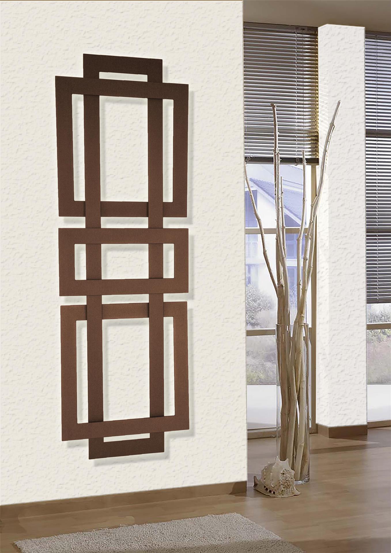 BADHEIZKÖRPER Design ART II, (breite Version) 180x60cm, 1019 Watt, braun / Marke: SZagato Bad und Wohnraum-Heizkörper (Mittelanschluss) BADHEIZKÖRPER Design ART II, (breite Version) 180x60cm, 1019 Watt, braun / Marke: SZagato Bad und Wohnraum-Heizkörper (Mittelanschluss)