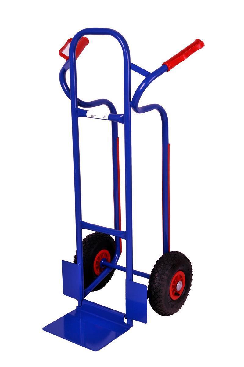Sackkarre 250 kg Gleitkufen 111x50x53cm blau SZAGATO Transportkarre klappbar Sackkarre Stahl Sackkarre Stahl klappbar Sackkarre Gleitkufe kaufen