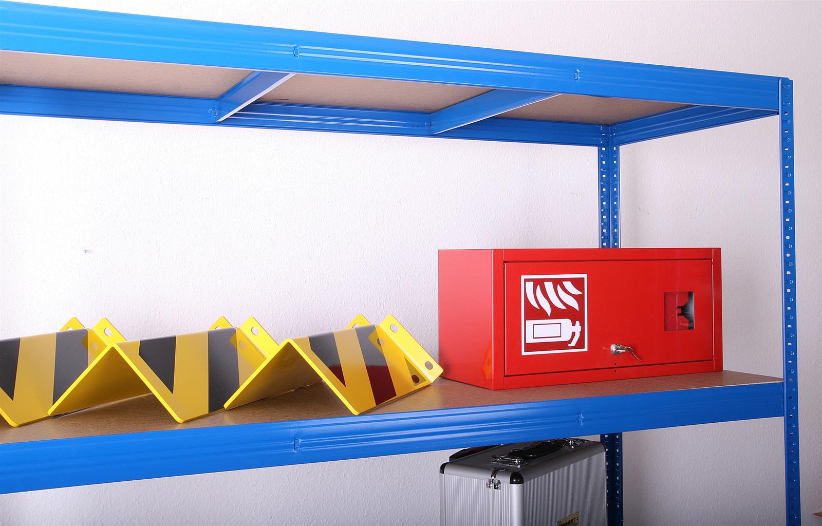 Zusatzboden für WEITSPANNREGAL 350kg, Tiefe: 60cm, 350 kg/Boden, blau (VE 1 Stück)