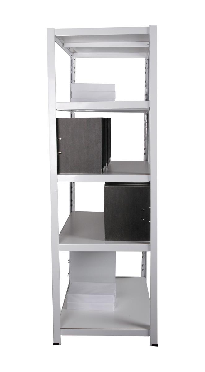 Archivregal 180x90x60cm 110 Ordner 6 Böden SZAGATO Metallregal Fachbodenregal Lagerregal Metall Aktenregal Ordner Ordnerregal Büroregal